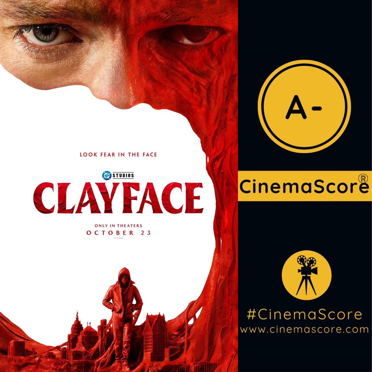 Clayface A- CinemaScore