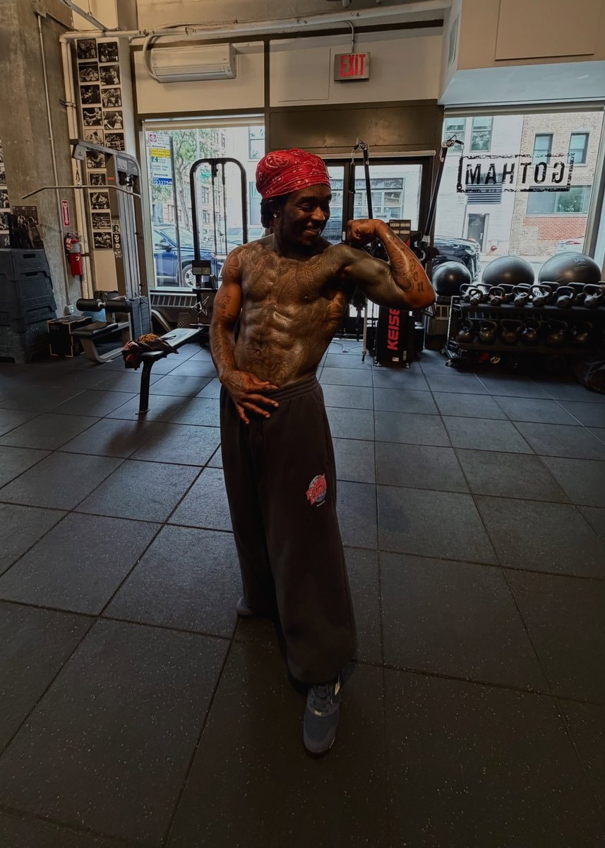 Lil Uzi Vert gym progress