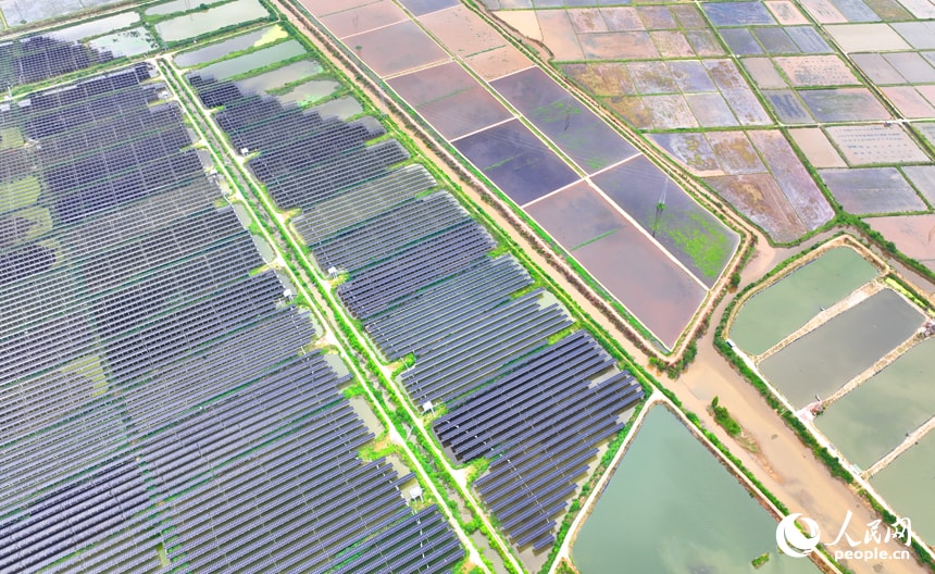 Jiangxi agrivoltaic base Makou Town (photo 1 of 4)