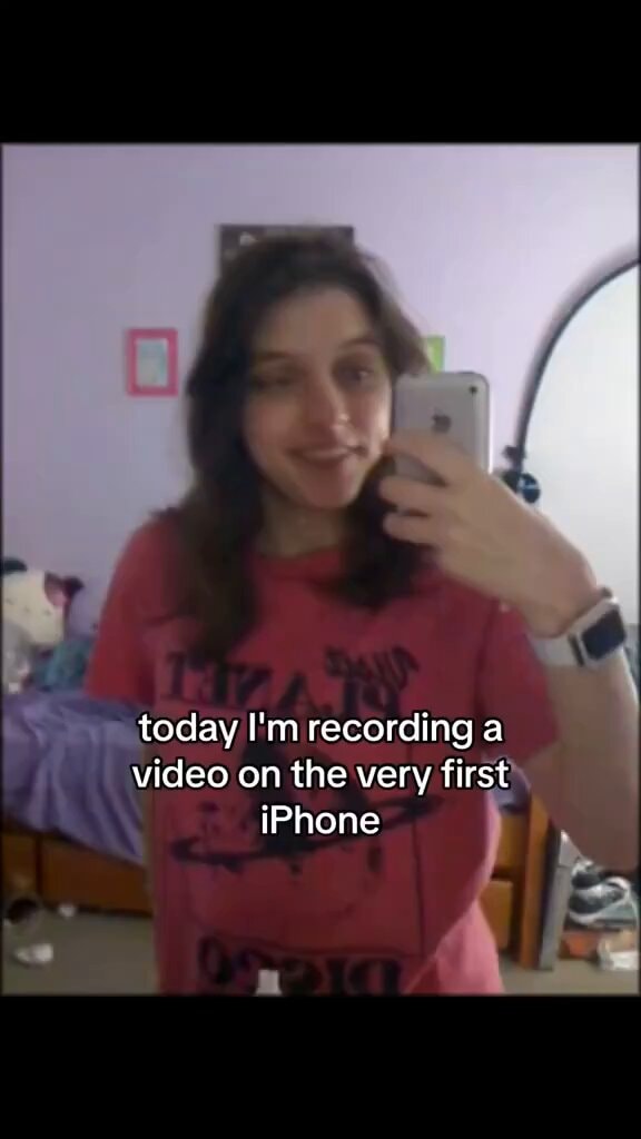cutting edge selfie from 2007