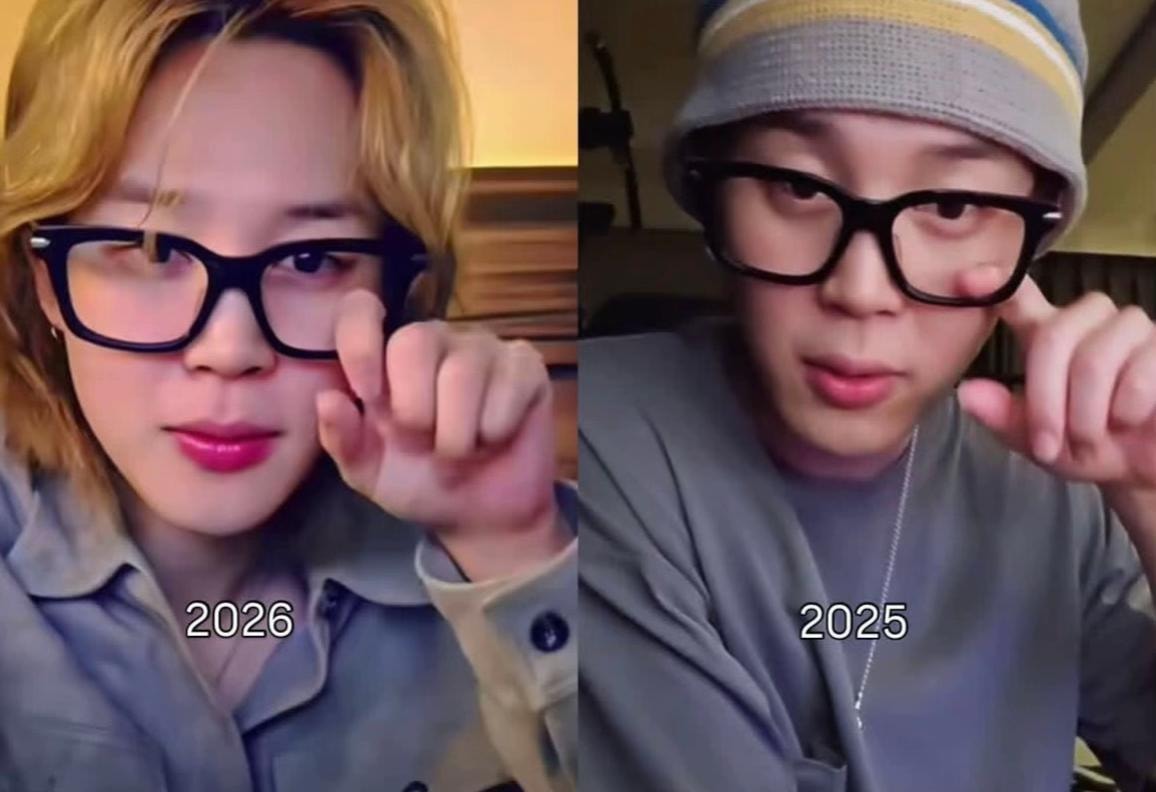 Jimin 2025 vs 2026 edit