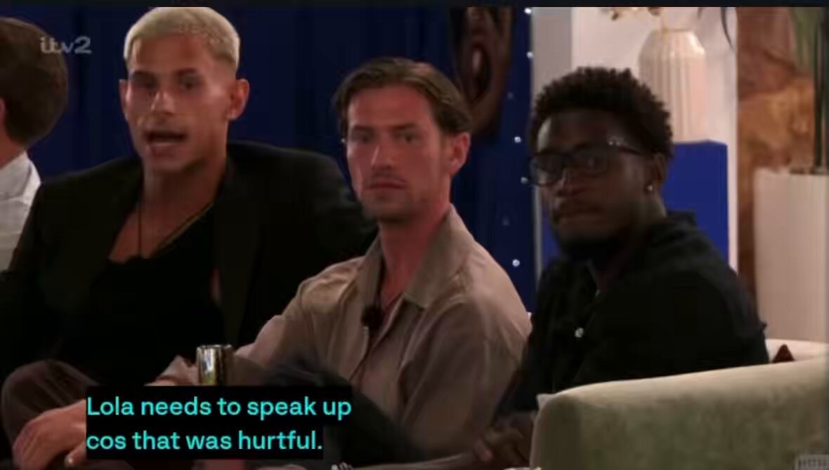 Love Island UK Lola hurtful moment