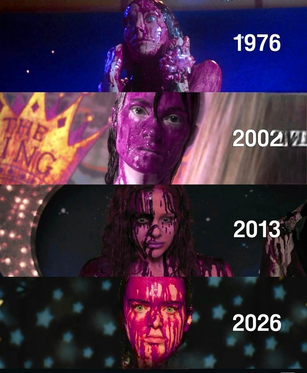 Carrie White four versions Carrie White four versions