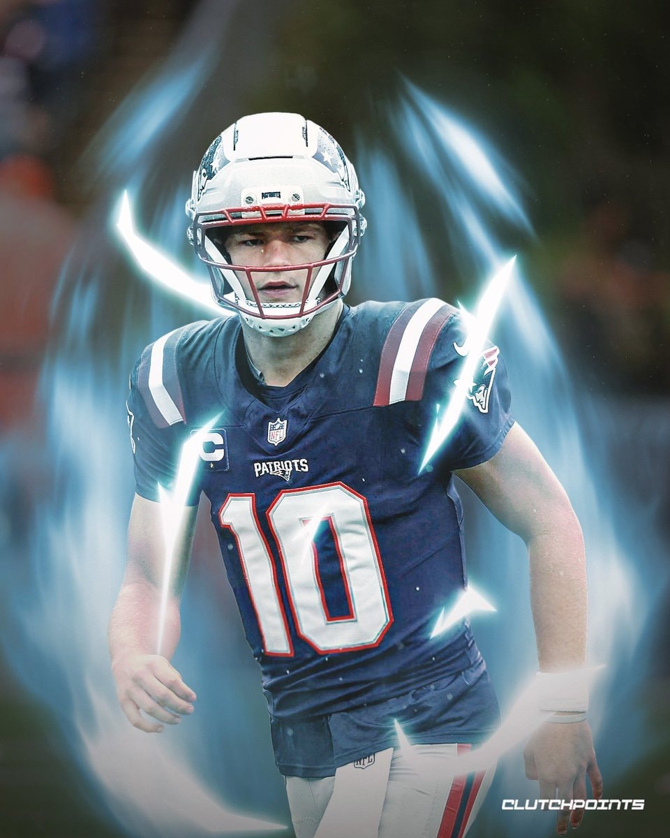 Drake Maye Patriots stats flip