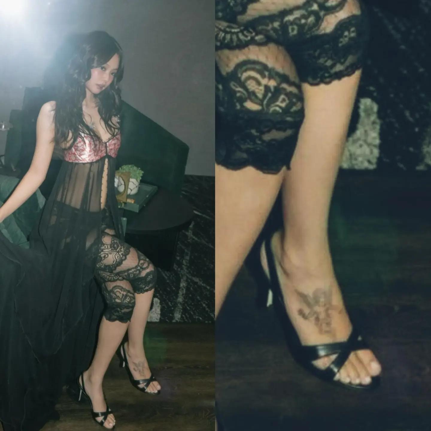 JENNIE tattoo permanent confirmed (photo 2 of 3)