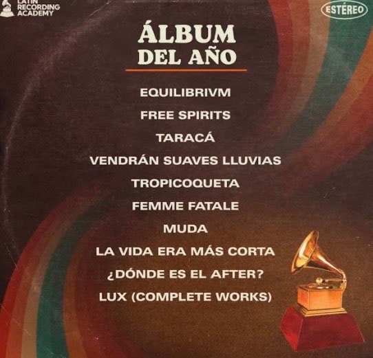 LatinGRAMMY Album of the Year nomination