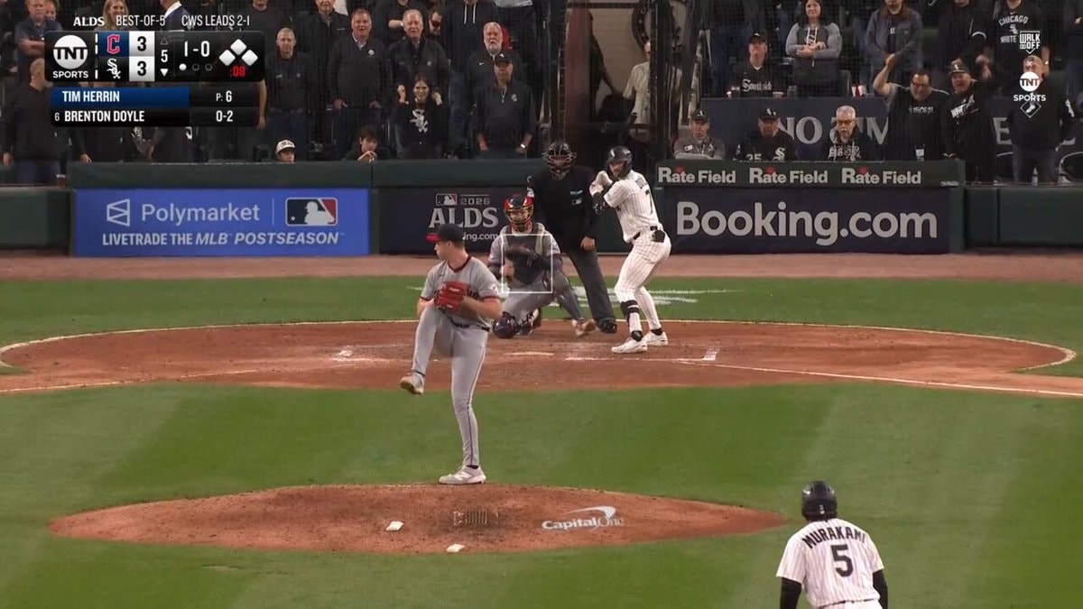 White Sox vs Guardians game moment