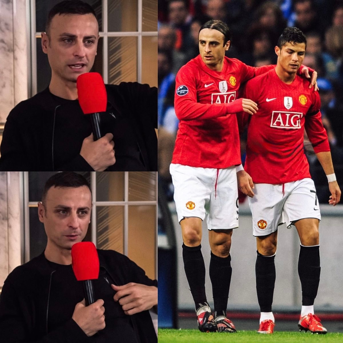 Berbatov on Ronaldo Manchester United AIG
