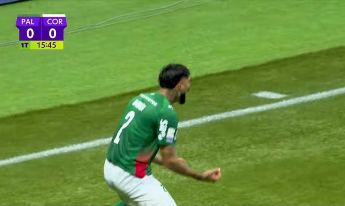 Alexander Barboza goal Palmeiras Corinthians
