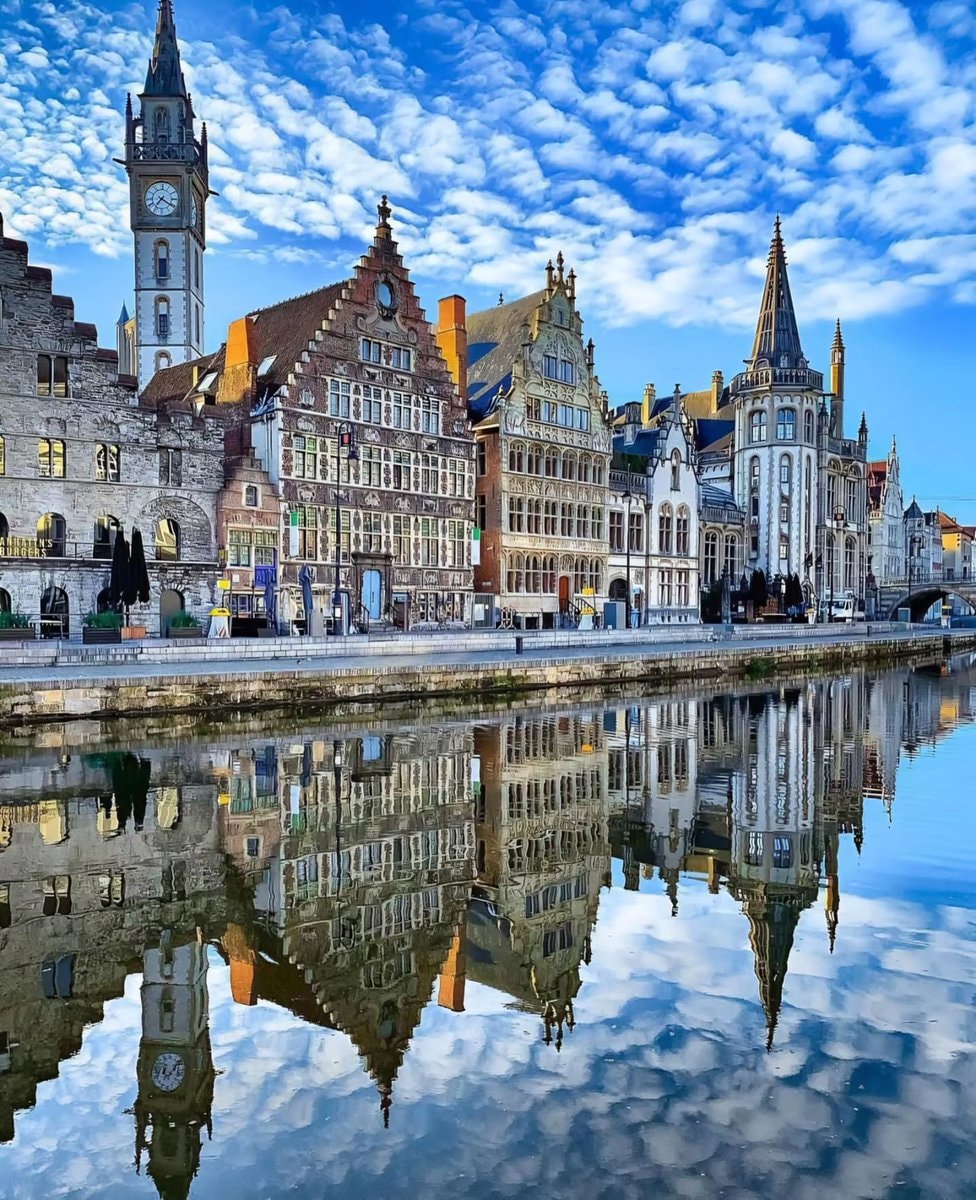 Ghent Belgium canal view (photo 1 of 4)