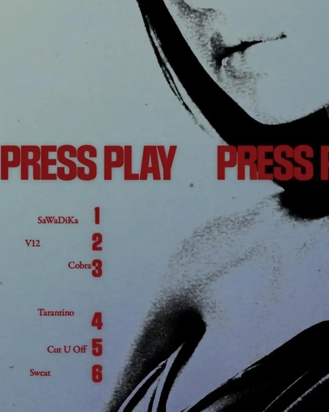 Lisa PRESS PLAY tracklist