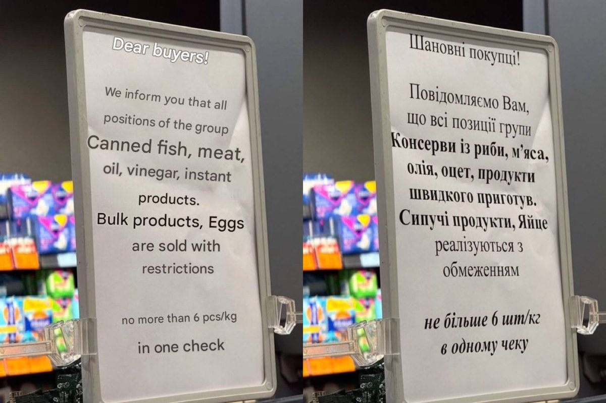 Ukraine food rationing Ukraine food rationing
