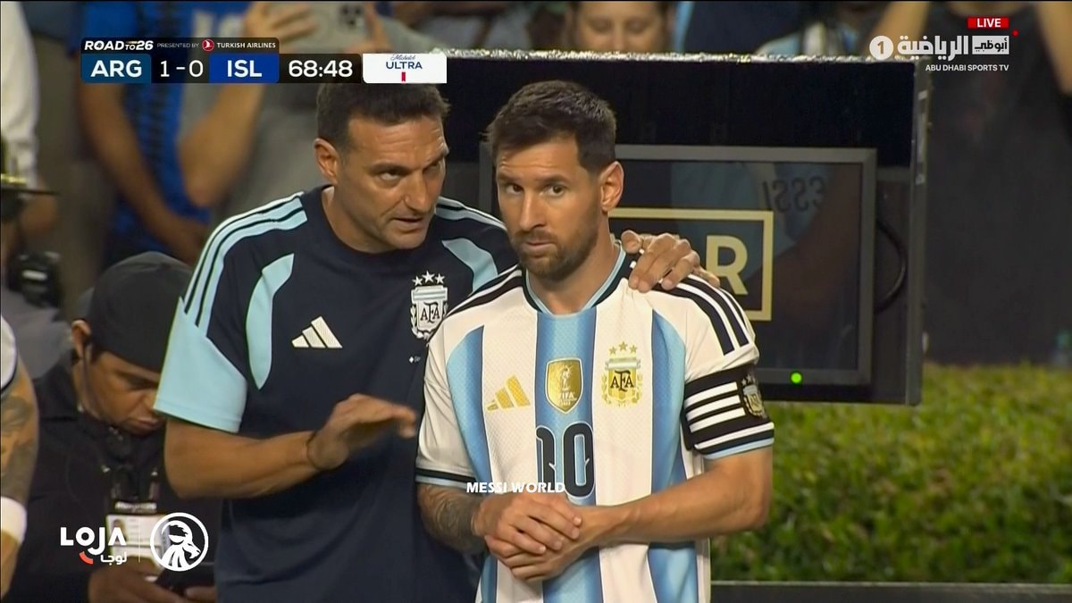 Messi Argentina vs Iceland 1-0