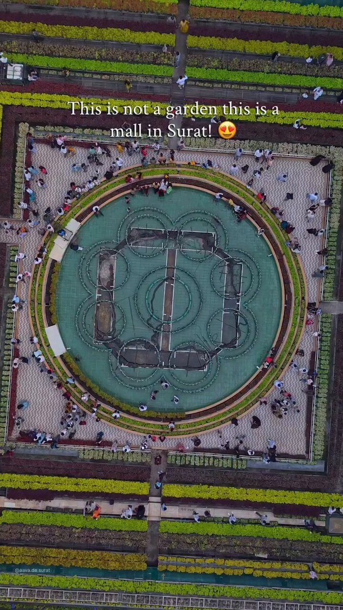 Ashirwad Mall Surat gardens