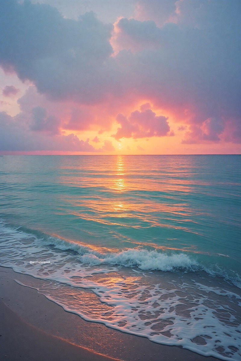 pastel sunset