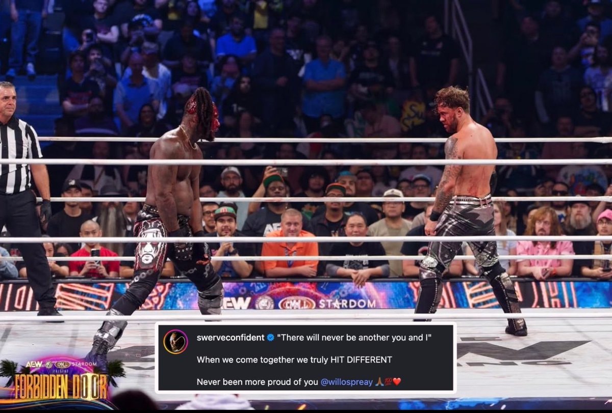 Swerve Strickland Will Ospreay tribute
