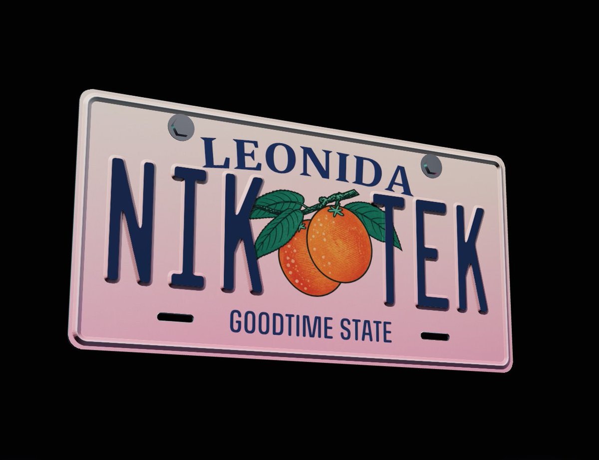 license plate