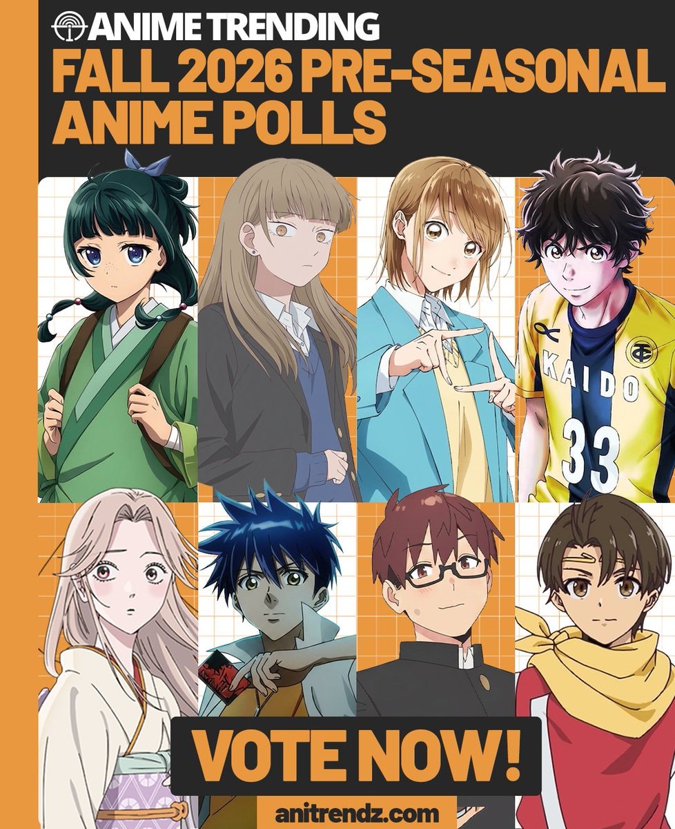 Fall 2026 Anime Season poll