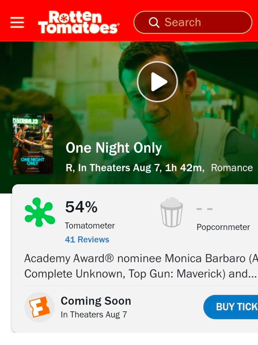 ONE NIGHT ONLY Monica Barbaro Callum Turner (photo 2 of 2)