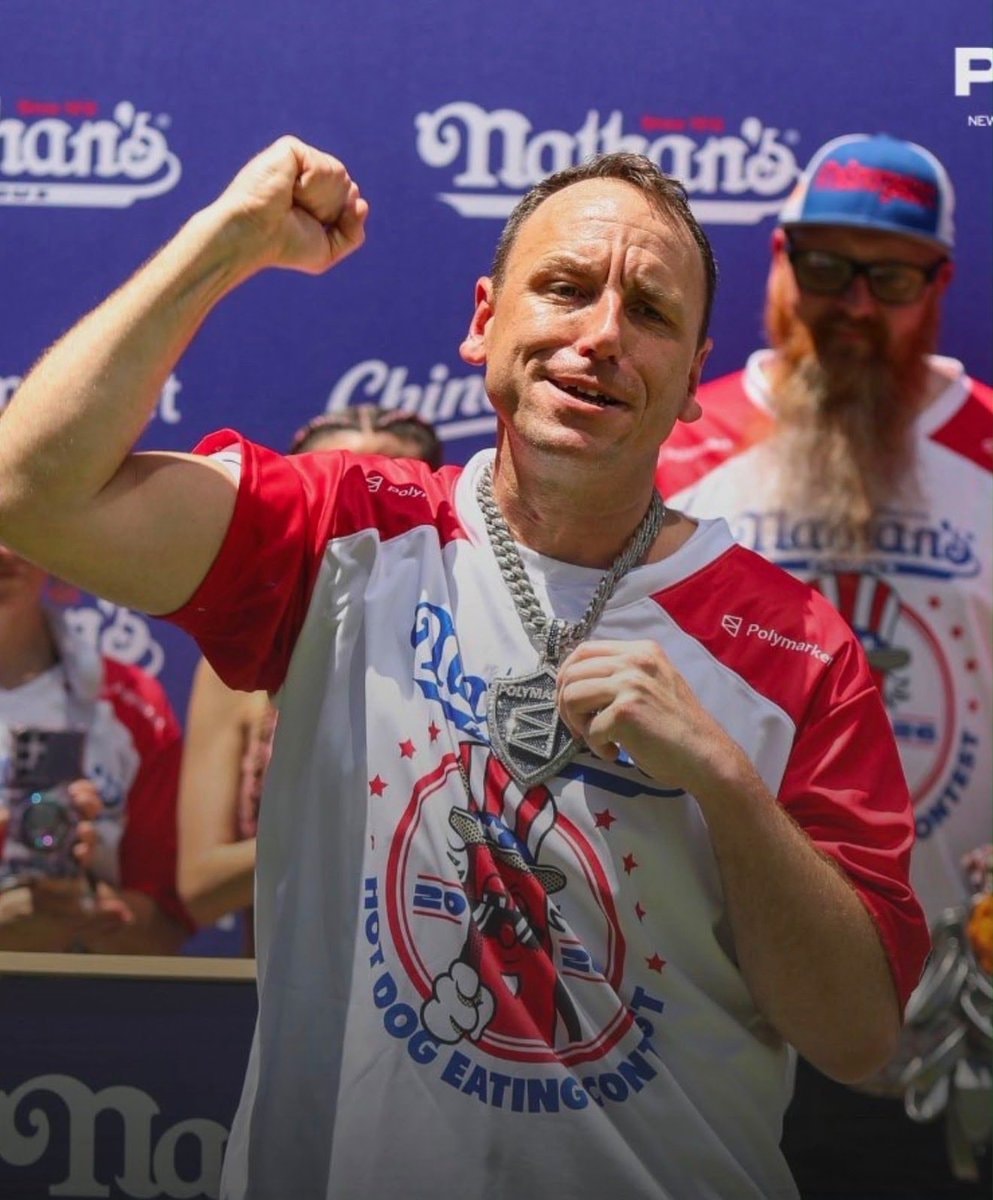 Joey Chestnut 18th Nathan's Hot Dog Eating Contest win