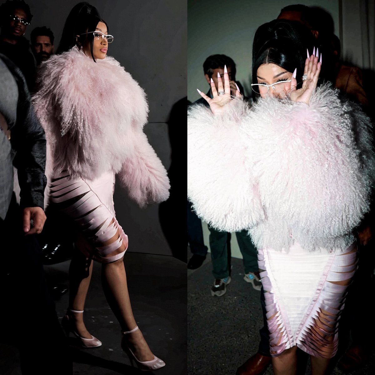 Cardi B at The Attico SS27 Milan