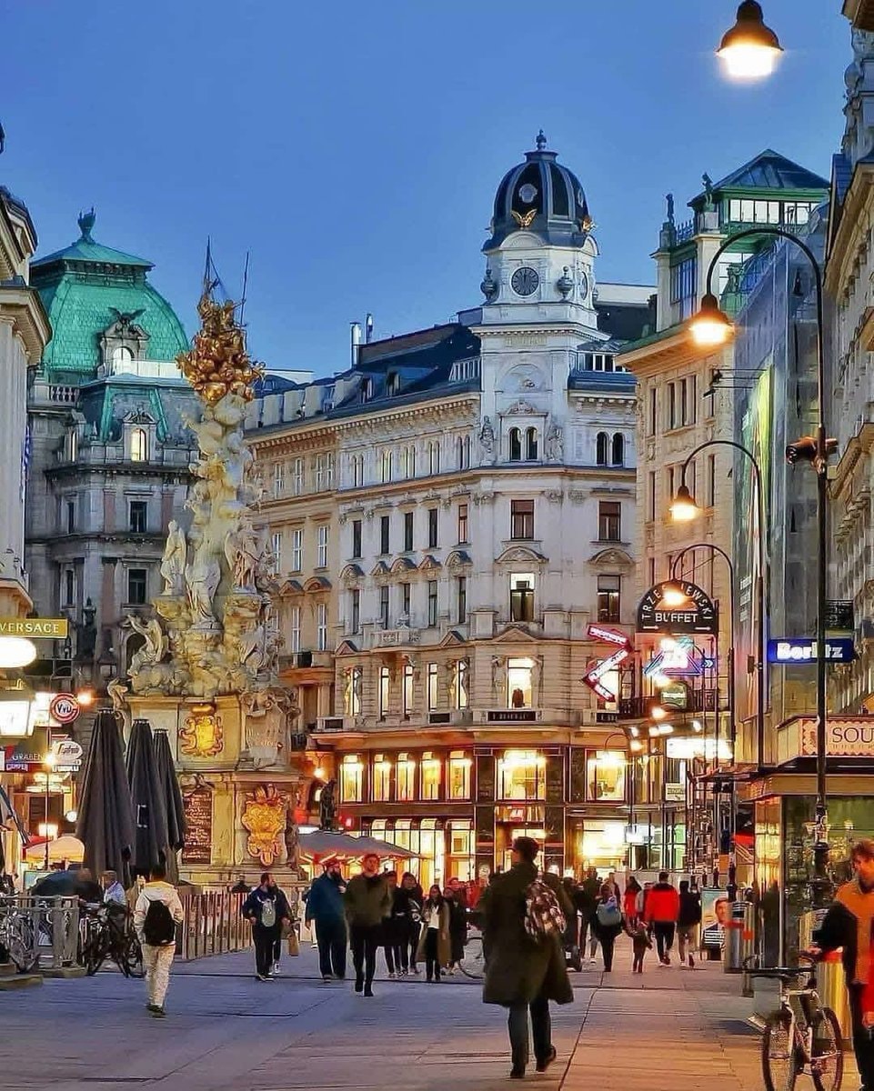 Vienna Austria city street