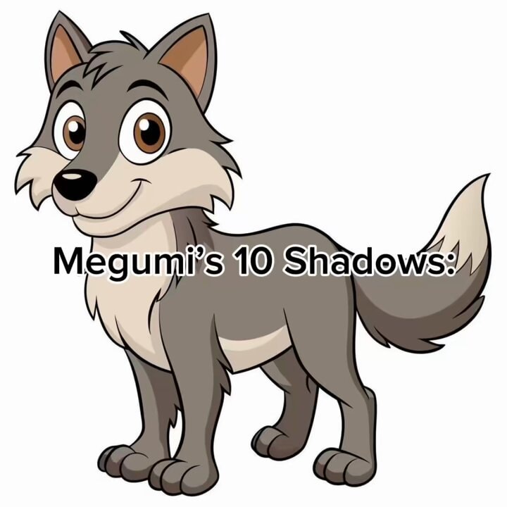 Megumi 10 Shadows wolf