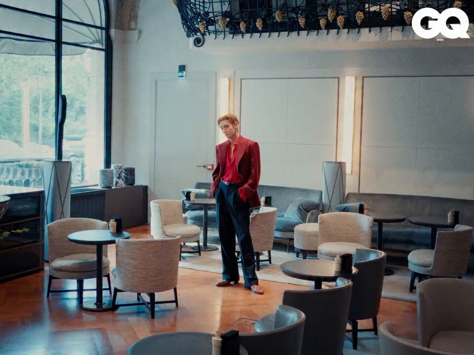 Taehyung GQ Korea CELINE video