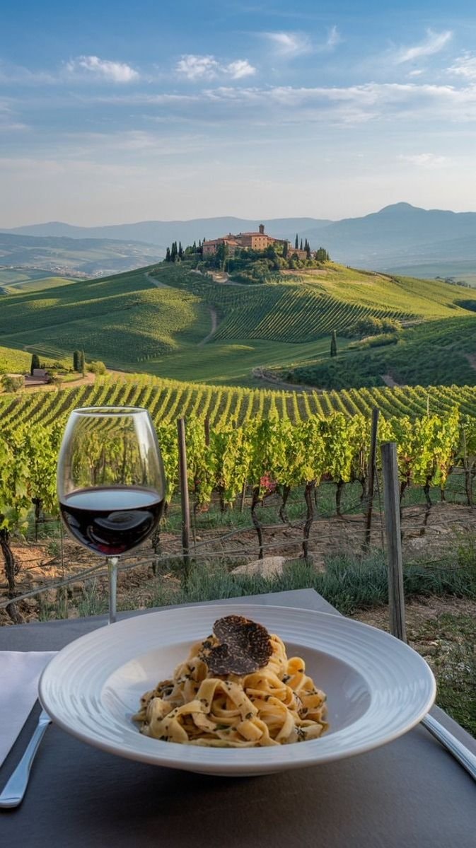 Tuscany Italy dining scene (photo 2 of 2) Tuscany Italy dining scene (photo 2 of 2)