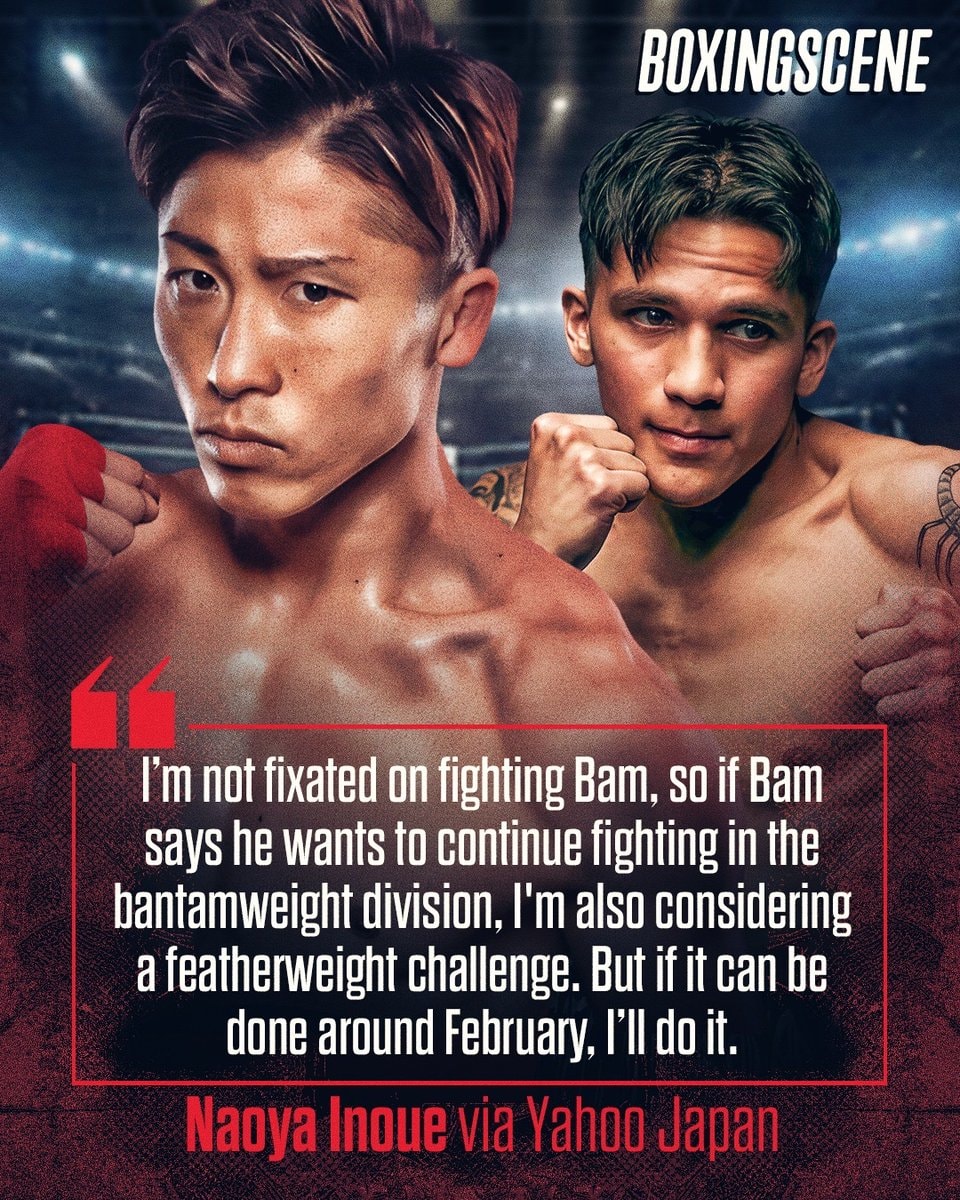 Naoya Inoue weighing options next fight