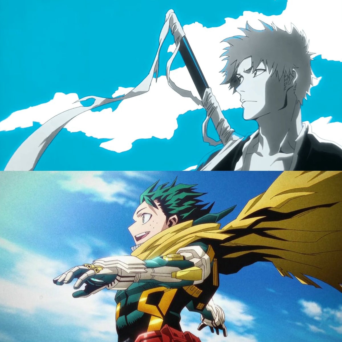 Ichigo and Deku same day 🥳