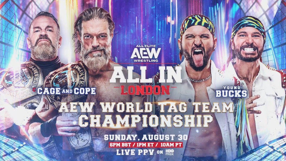 AEW All In London tag title match AEW All In London tag title match