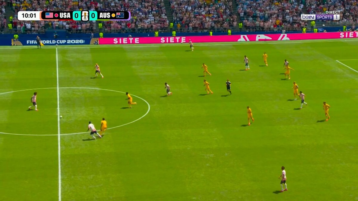 USA vs Australia FIFA World Cup 2026 goal