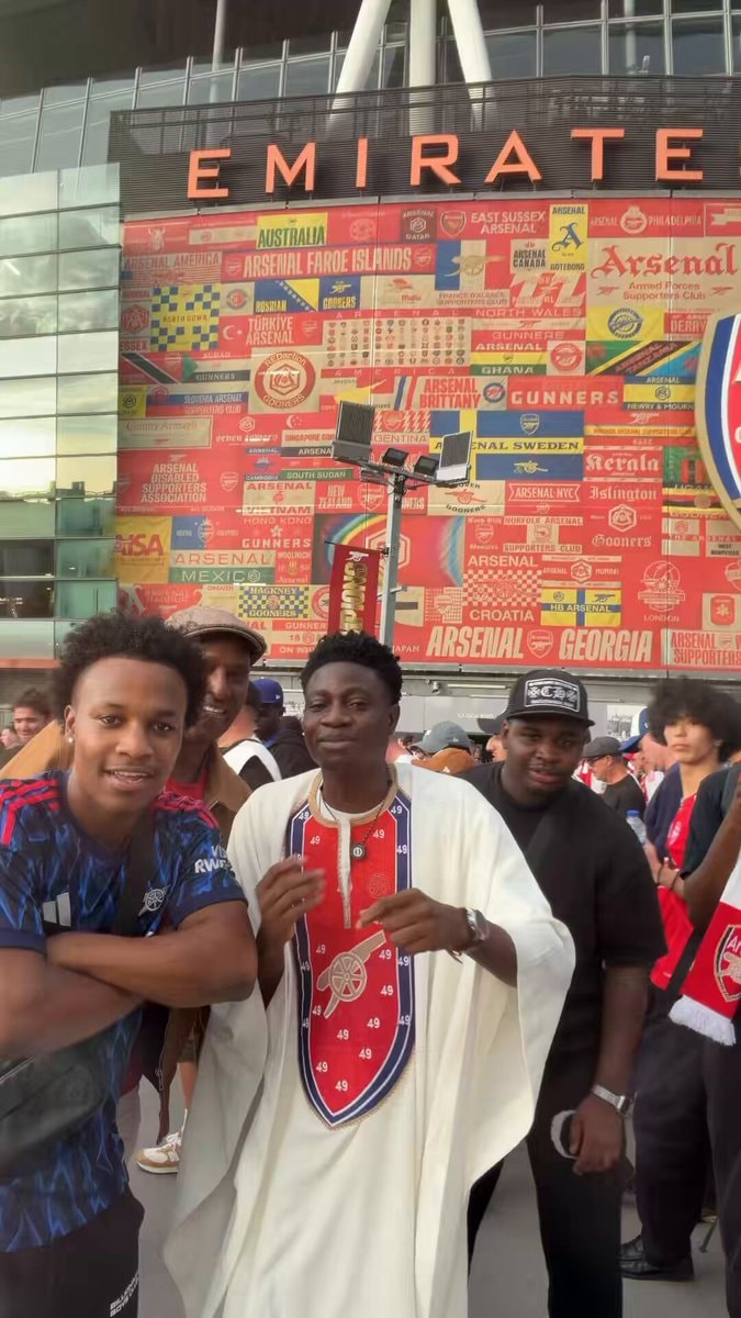 Arsenal fans reaction at Emirates