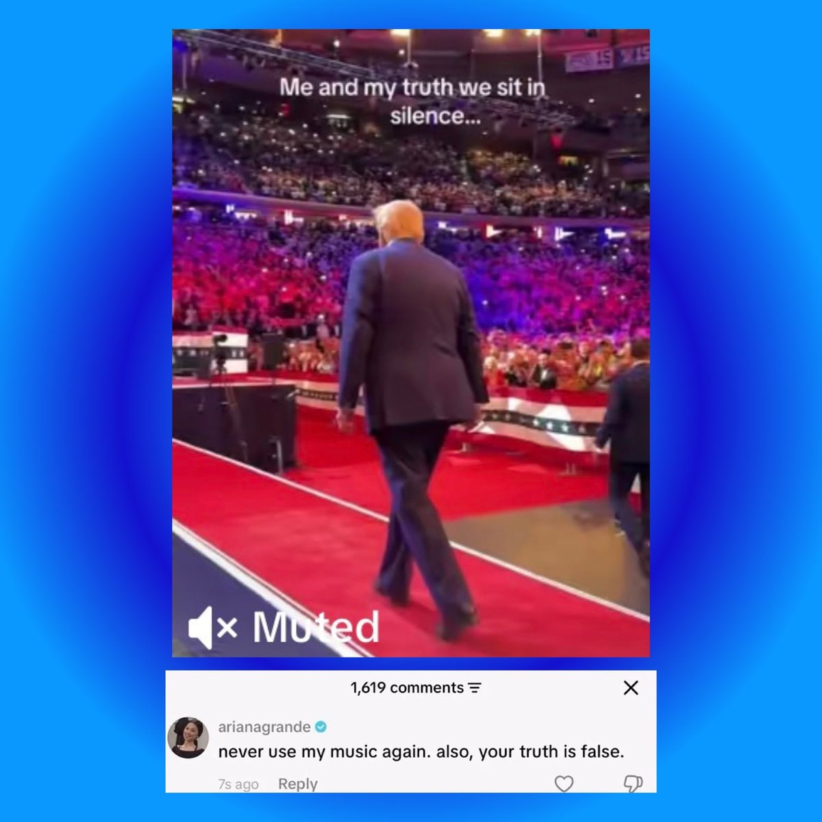 Ariana Grande calls out Team Trump (photo 2 of 2)
