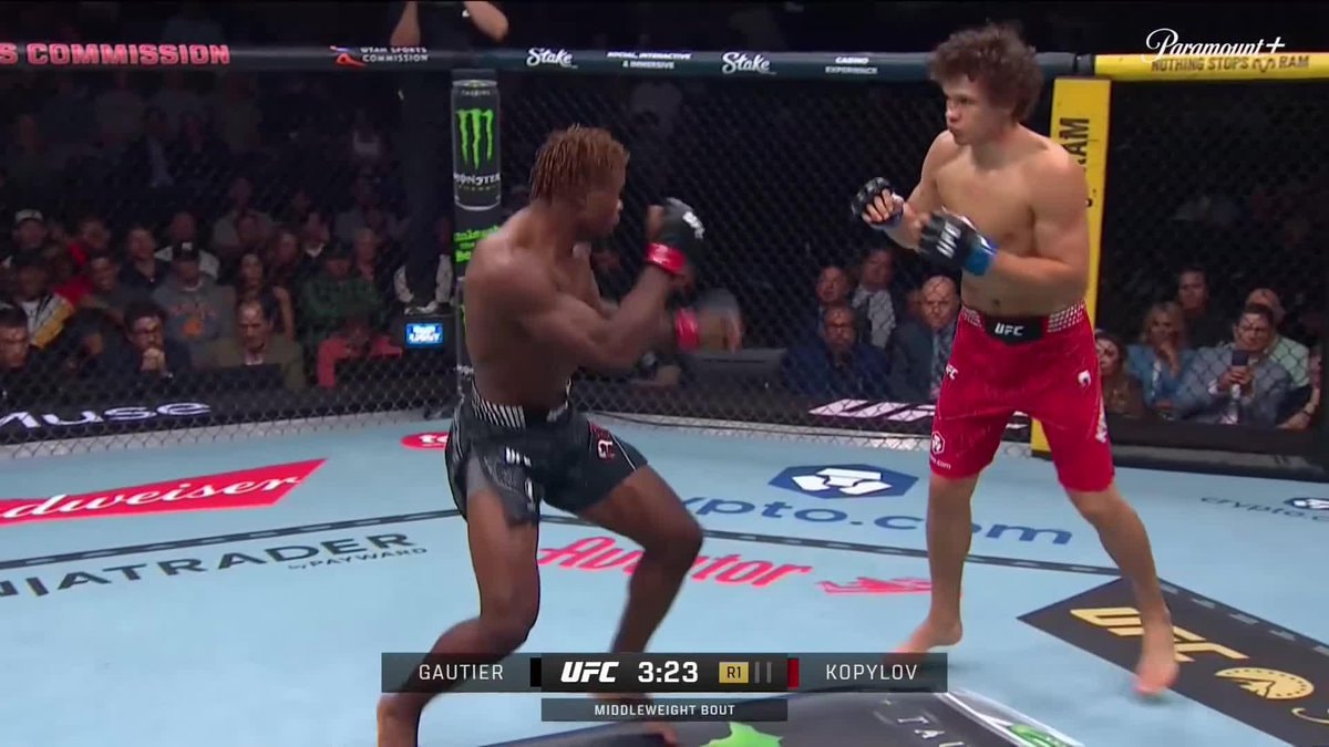 Gautier KOd UFC moment