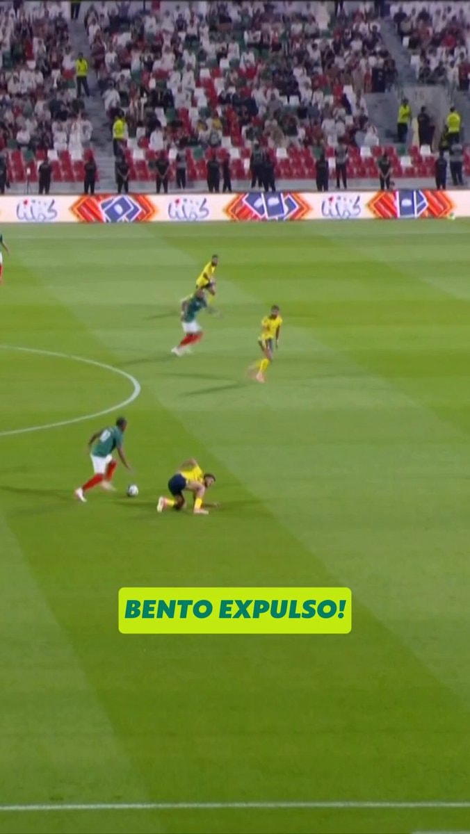 Bento red card Saudi League