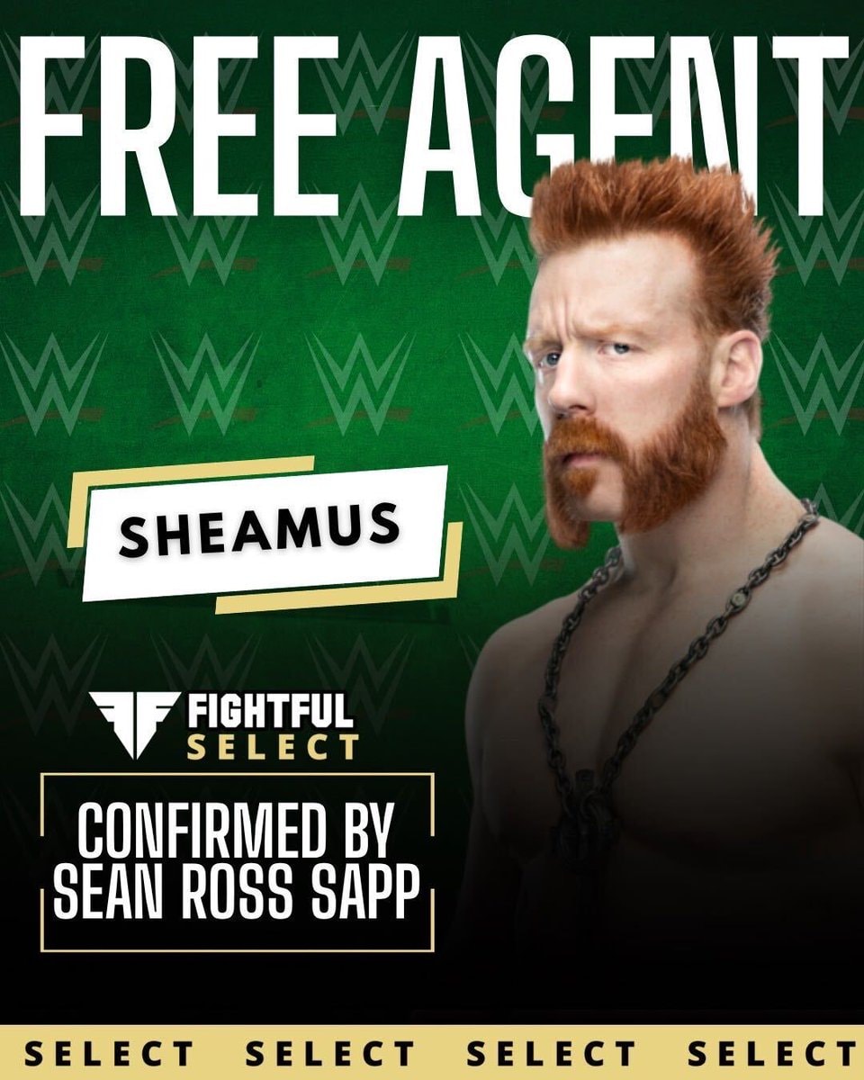 Sheamus free agent status