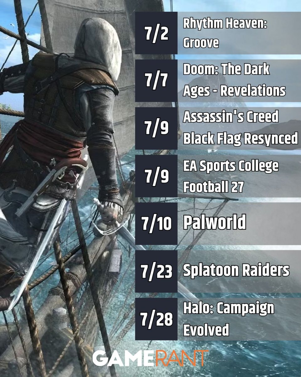 Games releasing July 2026 (photo 2 of 2)