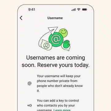 WhatsApp usernames coming soon