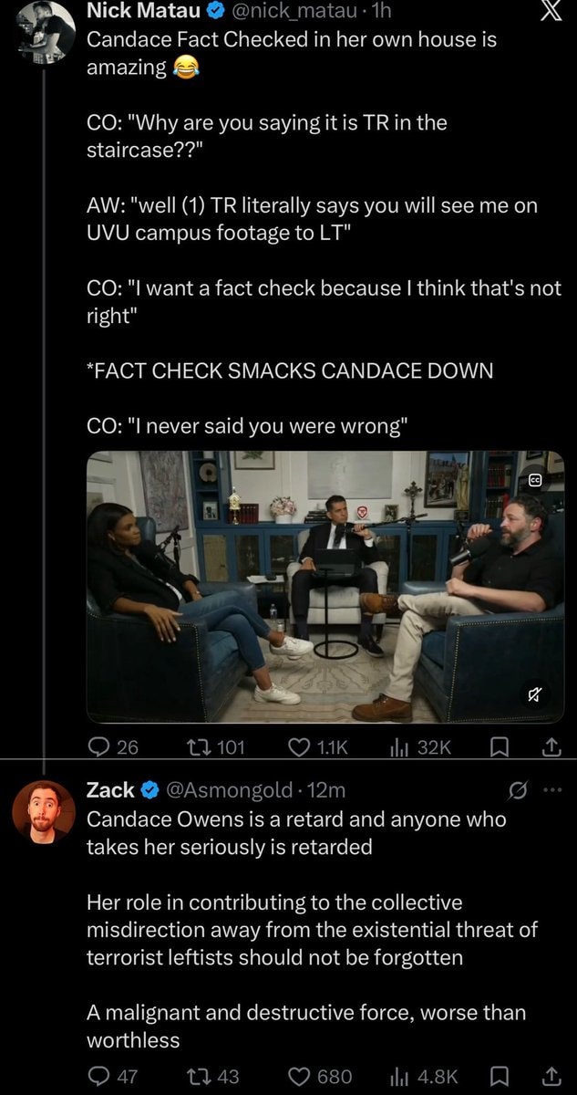 Asmongold attacks Candace Owens