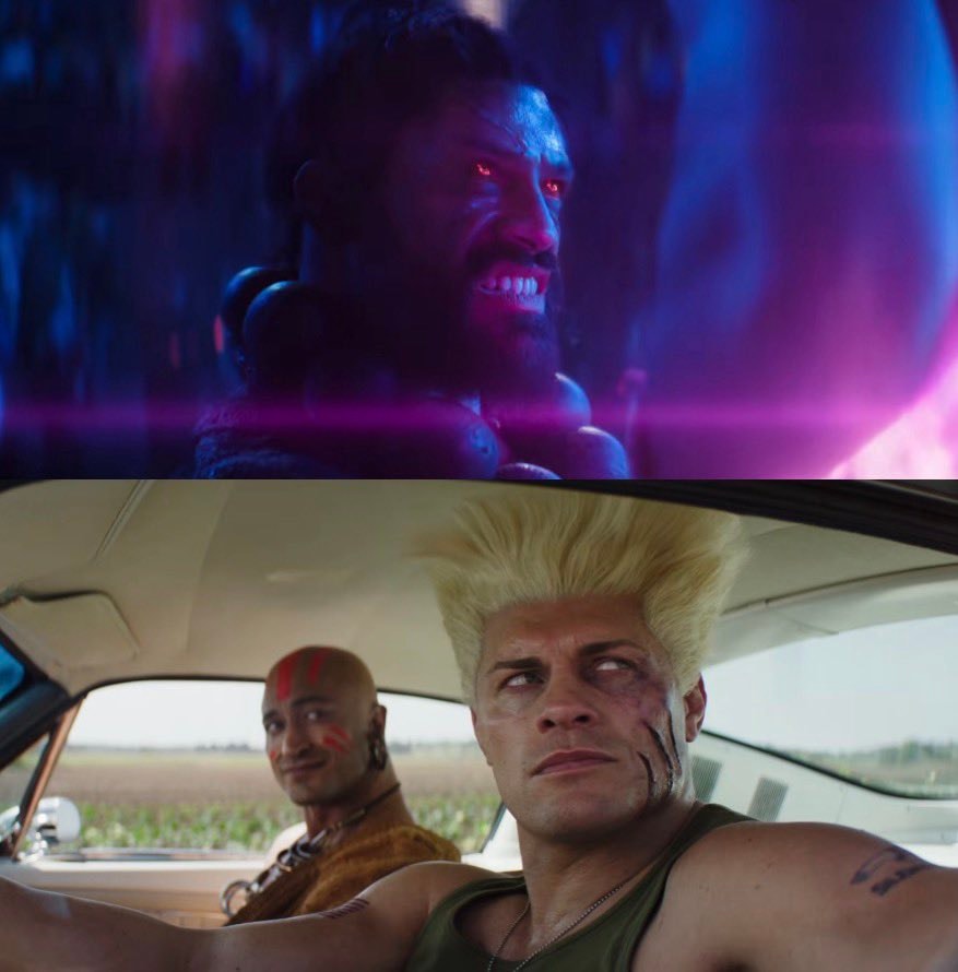 STREET FIGHTER Roman Reigns Cody Rhodes