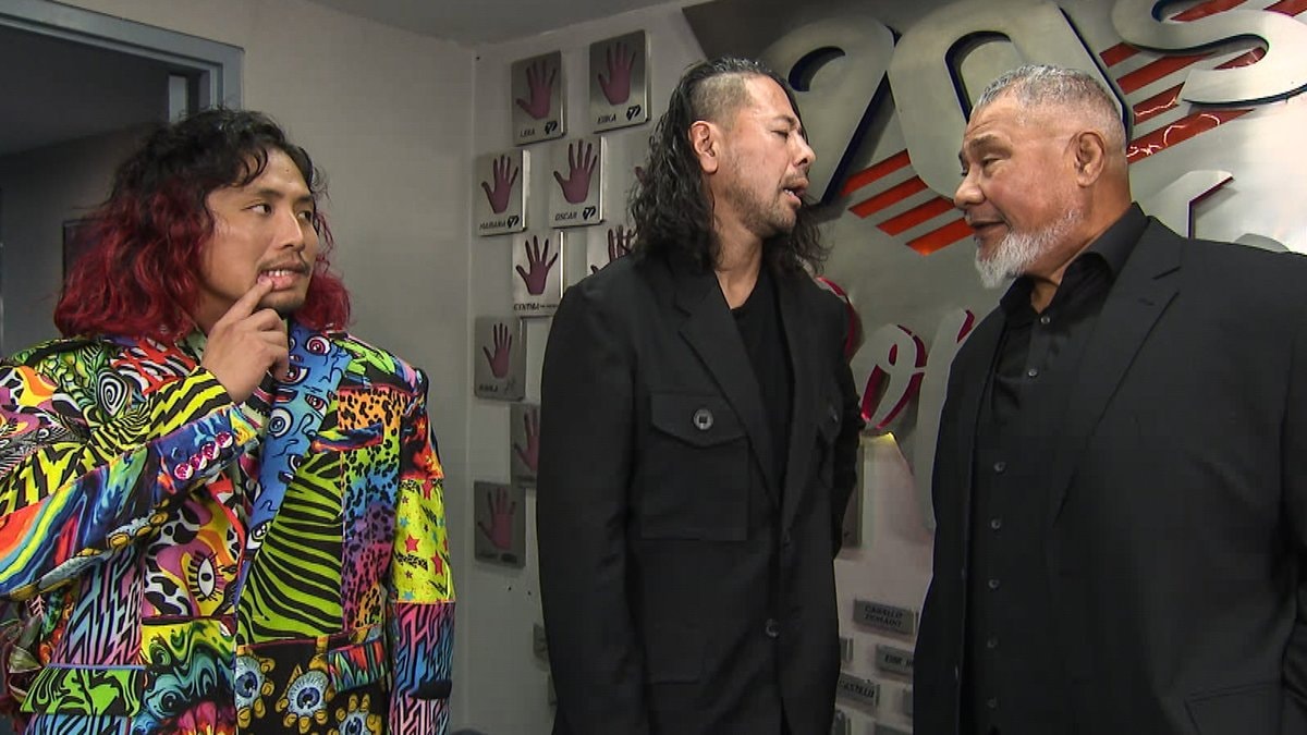Haku meets Nakamura and Kyoki on SmackDown