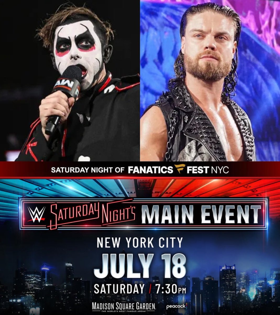 Danhausen vs. JD McDonagh Saturday Night's Main Event MSG