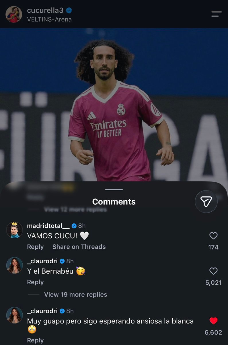 Cucurella white Real Madrid jersey wish Cucurella white Real Madrid jersey wish