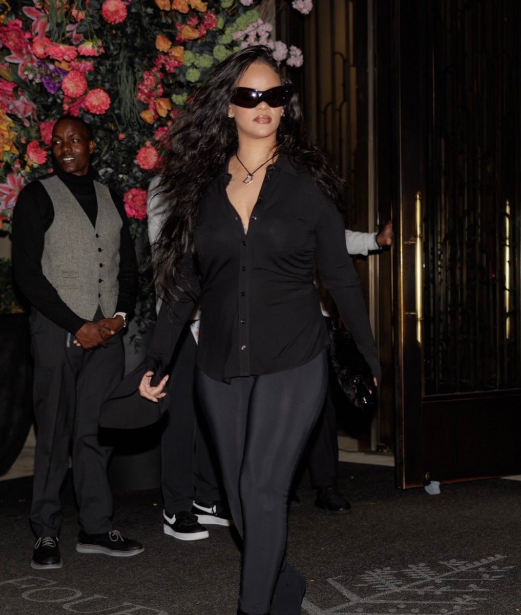 Rihanna walking forward