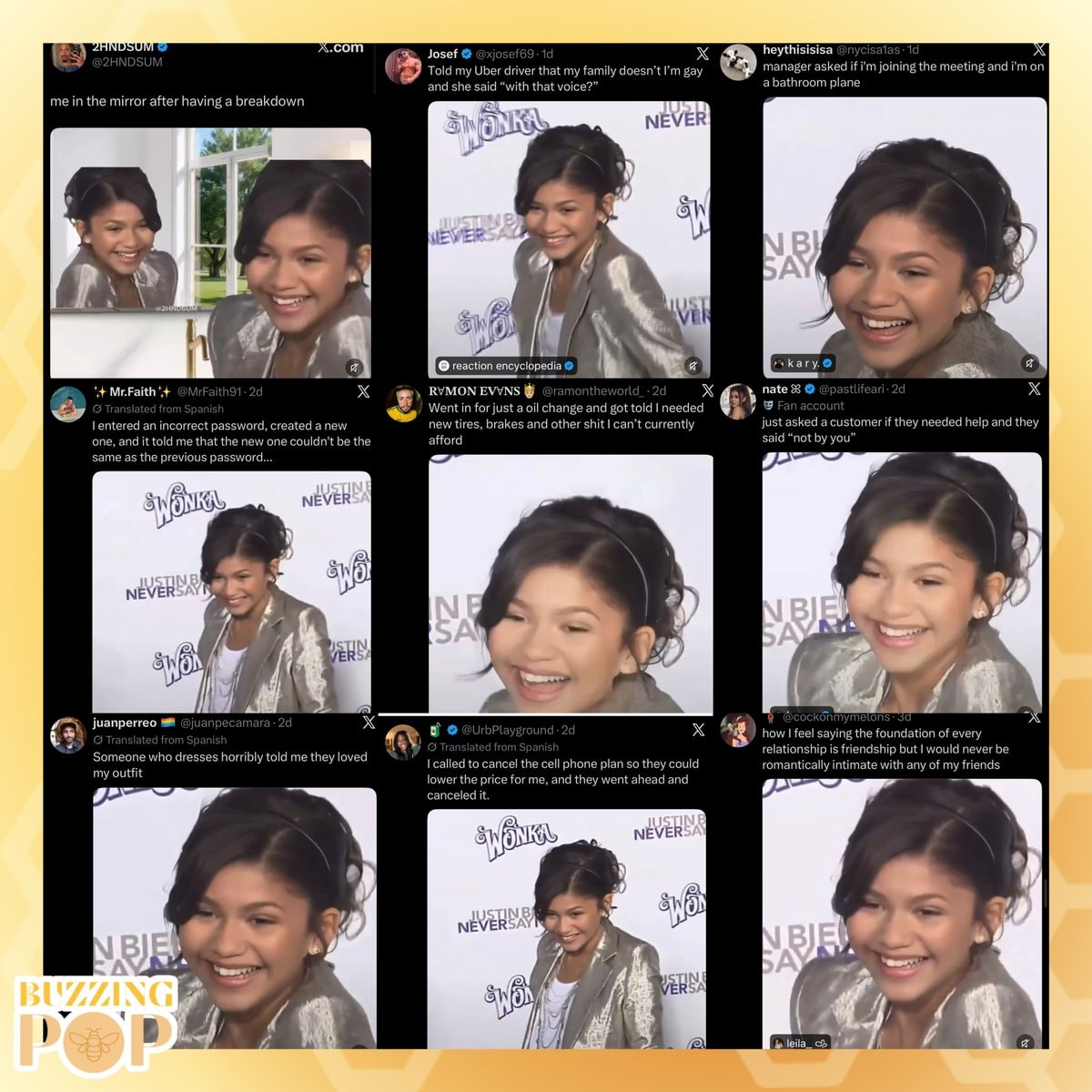 Zendaya 2026 meme moment (photo 3 of 3)