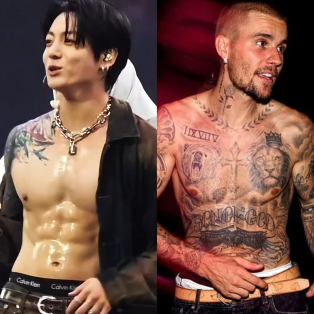 Jungkook BTS SoFi Stadium abs Jungkook BTS SoFi Stadium abs