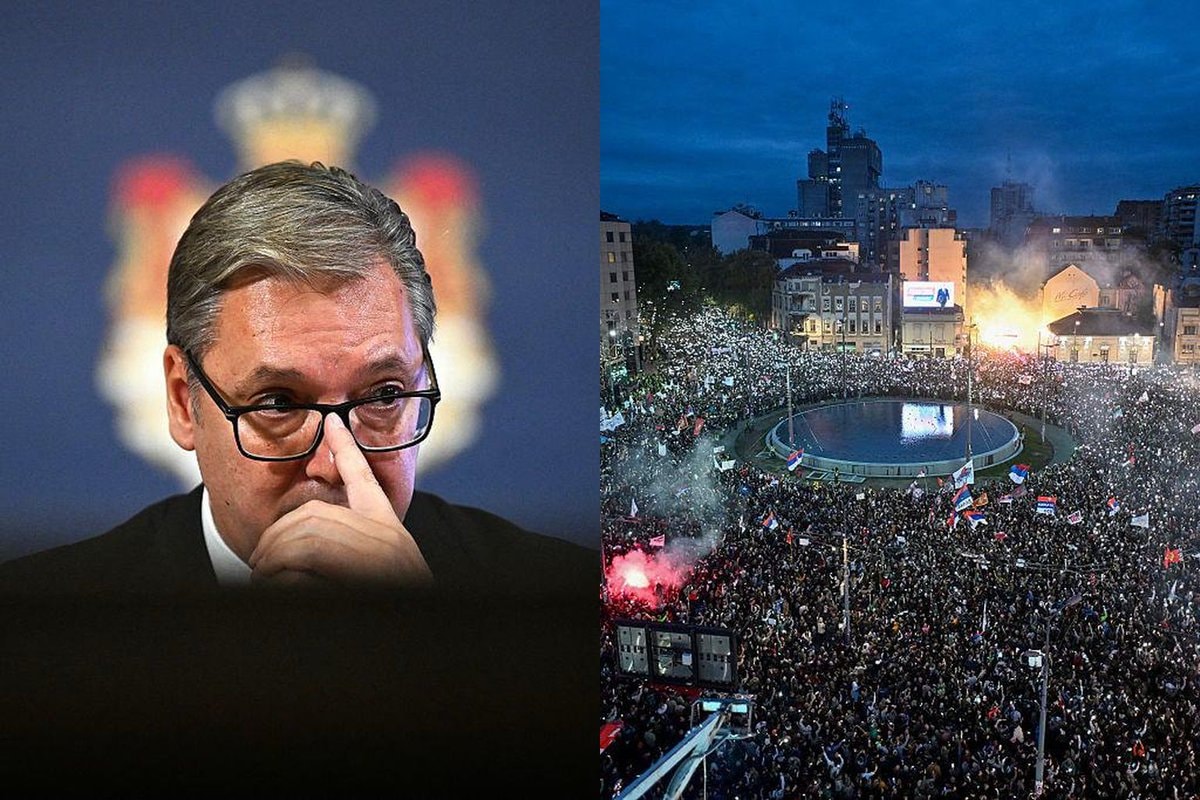 Serbia students face governing test