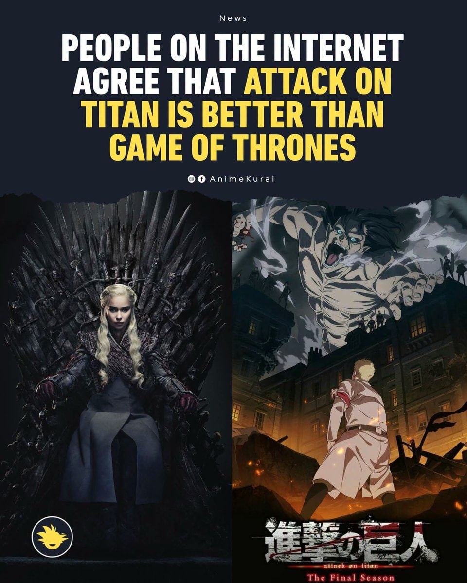 Attack on Titan vs other series